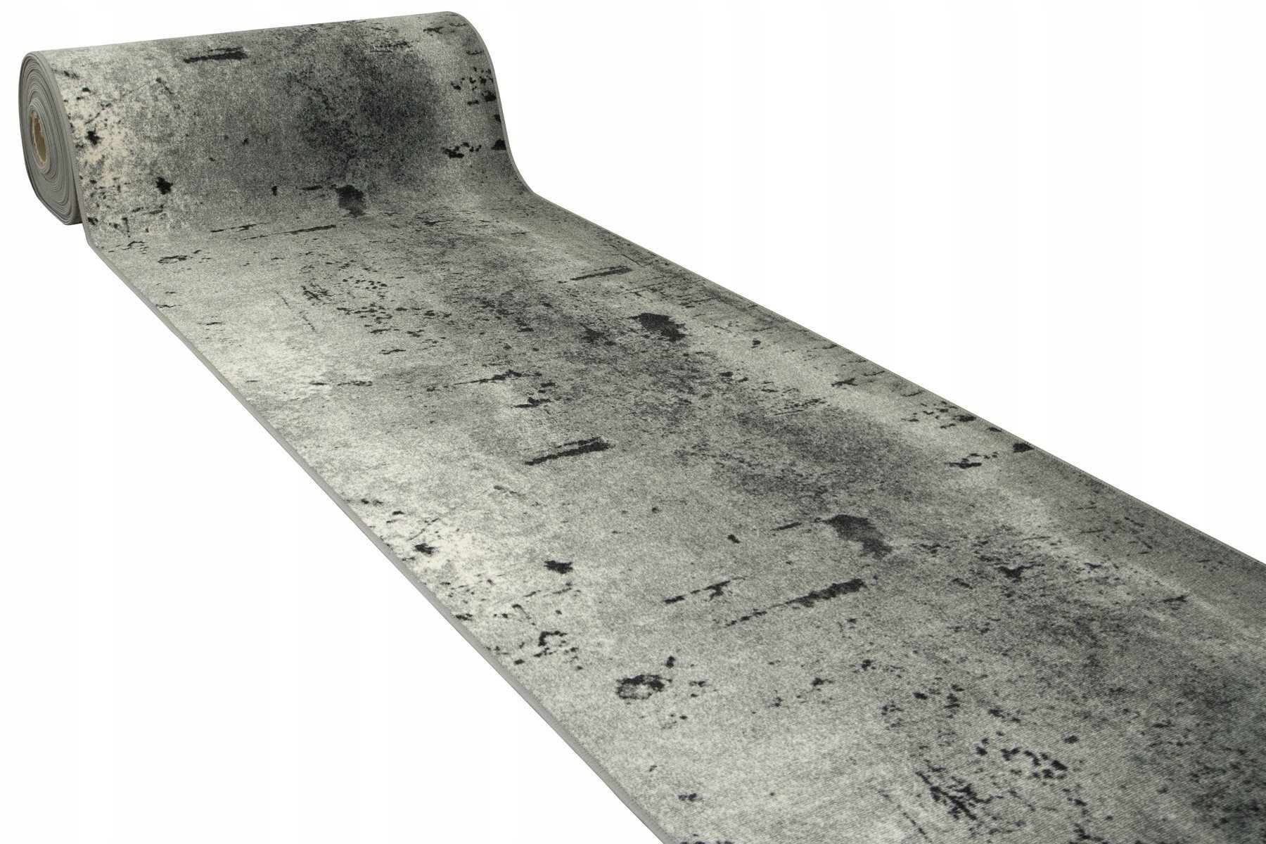 

szer. 120 cm Szary Antypoślizgowy Chodnik Marmur