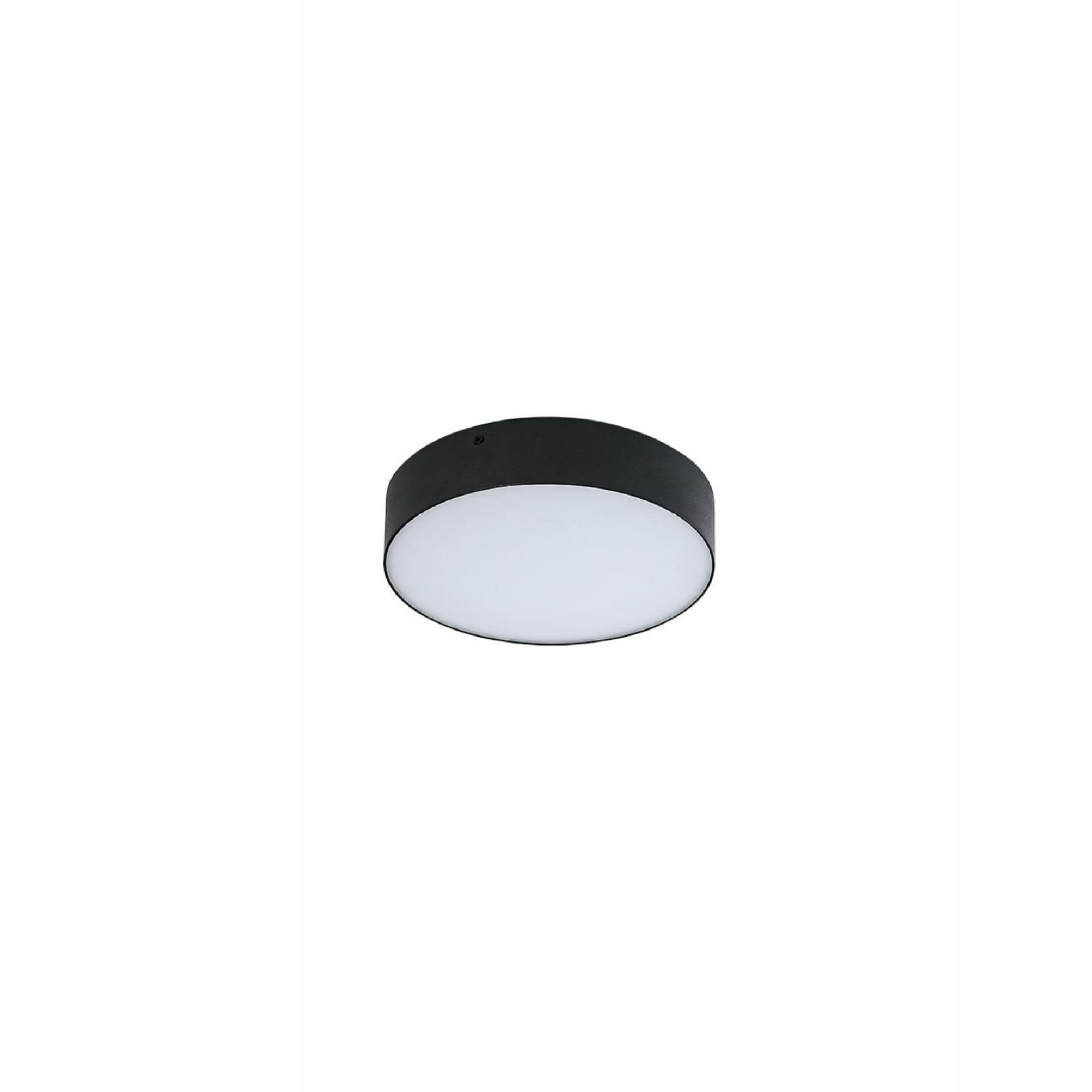 Azzardo AZ3794 stropné svietidlo Monza II R 30 3000K čierna Led 36W 3500lm DI