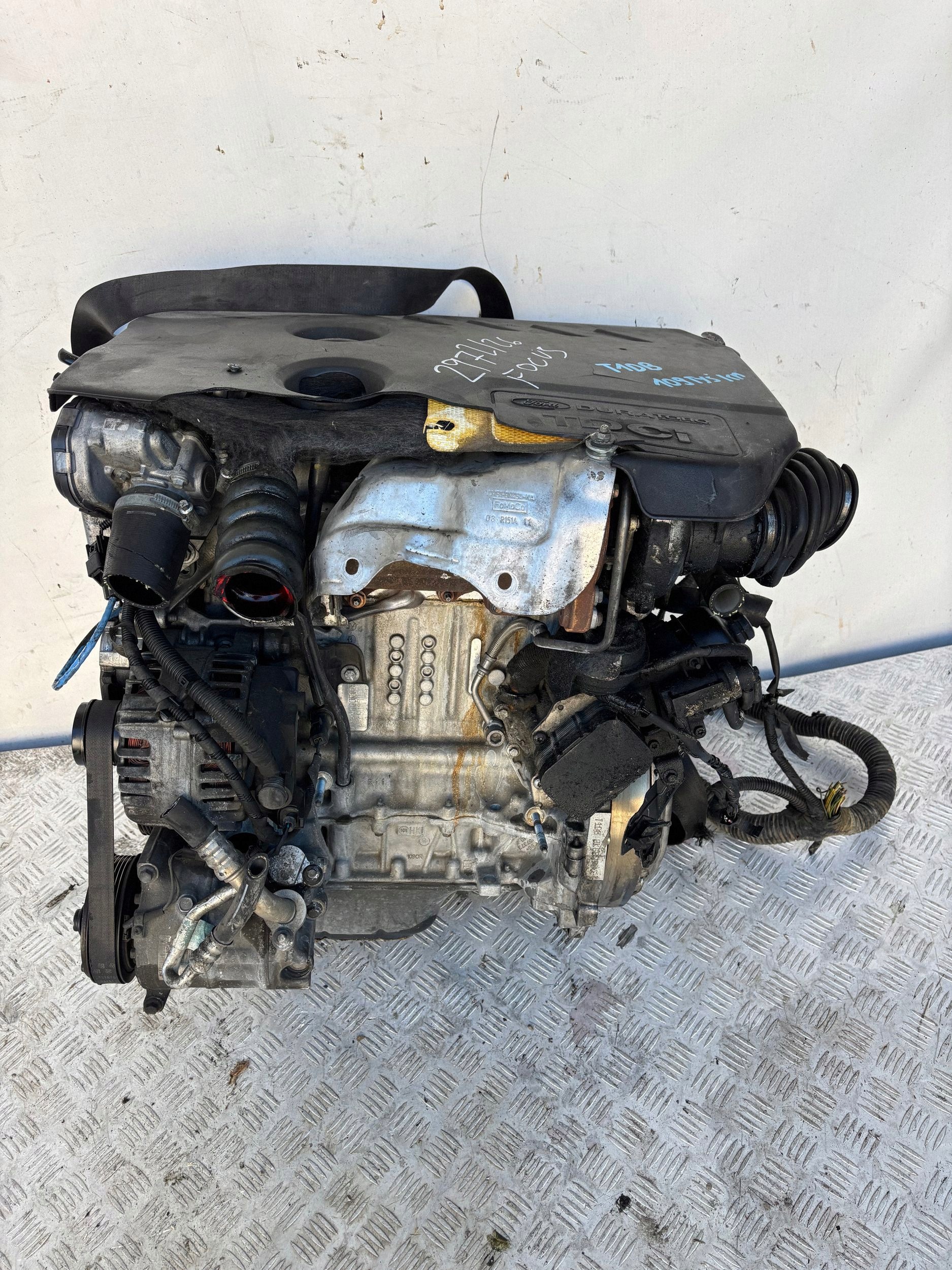 engine complete T1DB 1.6 TDCI FORD FOCUS MK3 109 thousand. KM