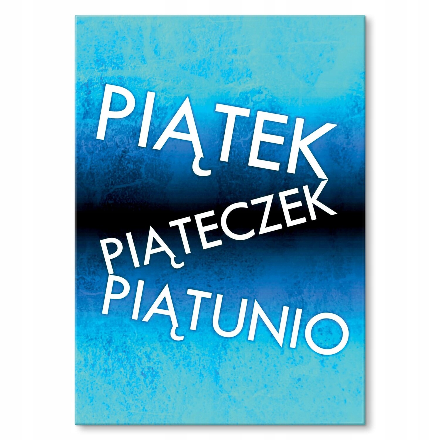 Kovový plakát Pátek páteční Dárek 22 x 31 cm