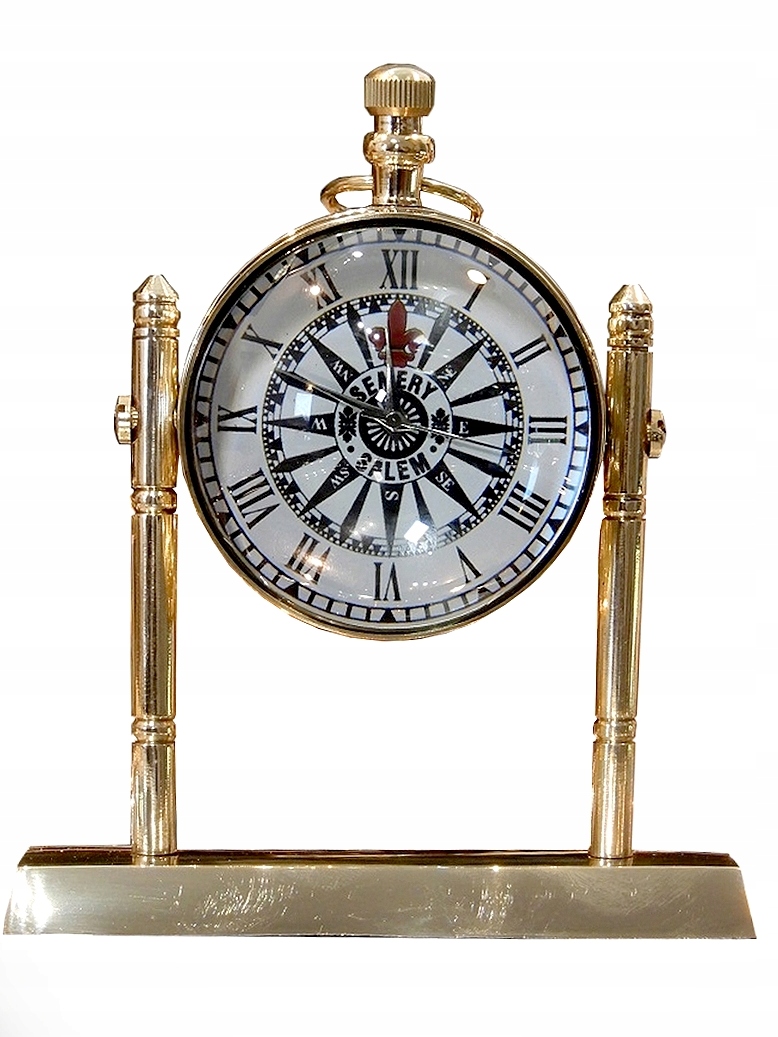 ZEGAREK KULKA SZKŁO MOSIĄDZ RÓŻA PREZEnT GRAWer