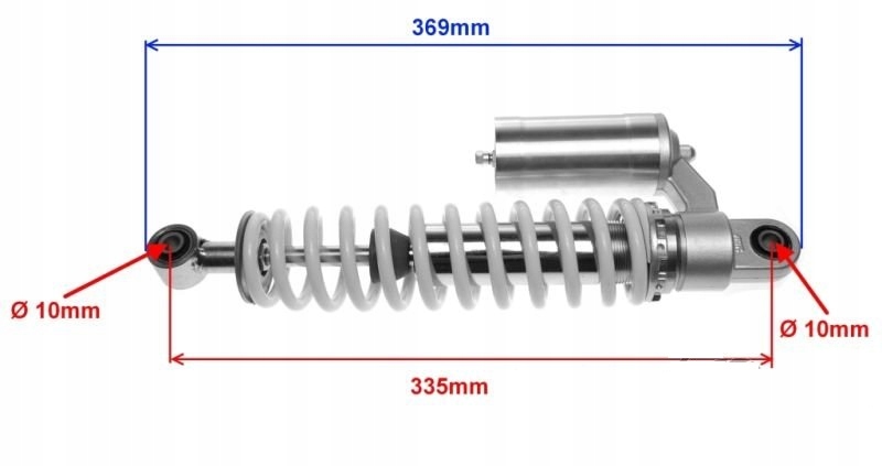 AMORTYZATOR PRZOD DO BAROSSA 250 ZAMIENNIK Part number wm