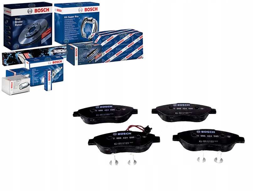 Brzdové Destičky Fiat Přední Stilo 1,9JTD 2,4 Bravo Sada pro řidiče #35