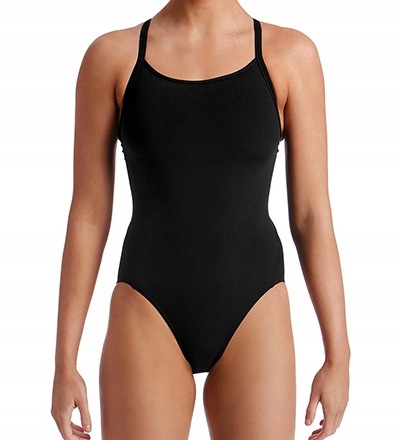 Funkita Still Black Diamond Back dámský plavecký kostým 14 (UK36) L