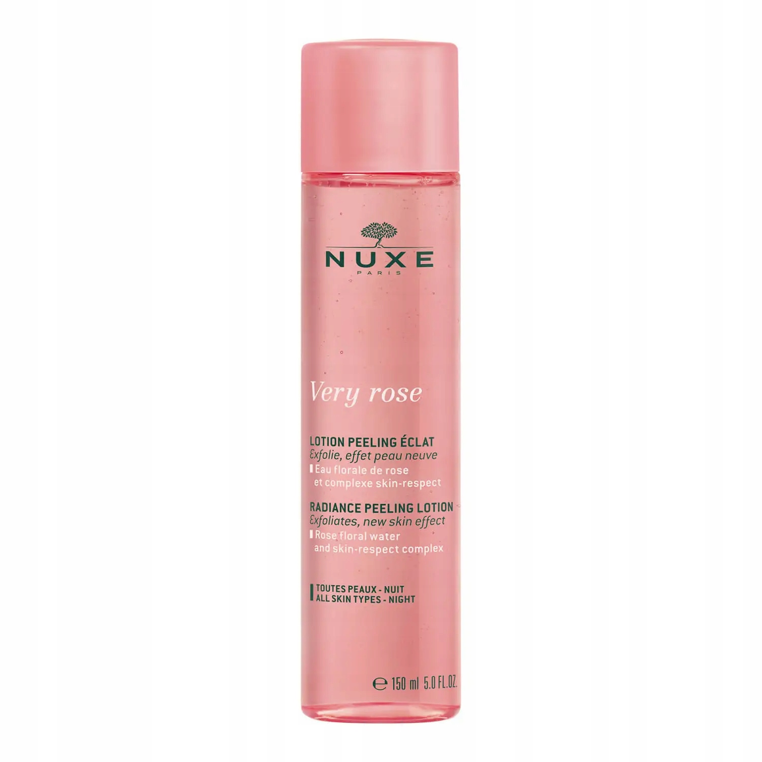 Nuxe Very Rose Rozświetlający peeling złuszczający, 150 ml