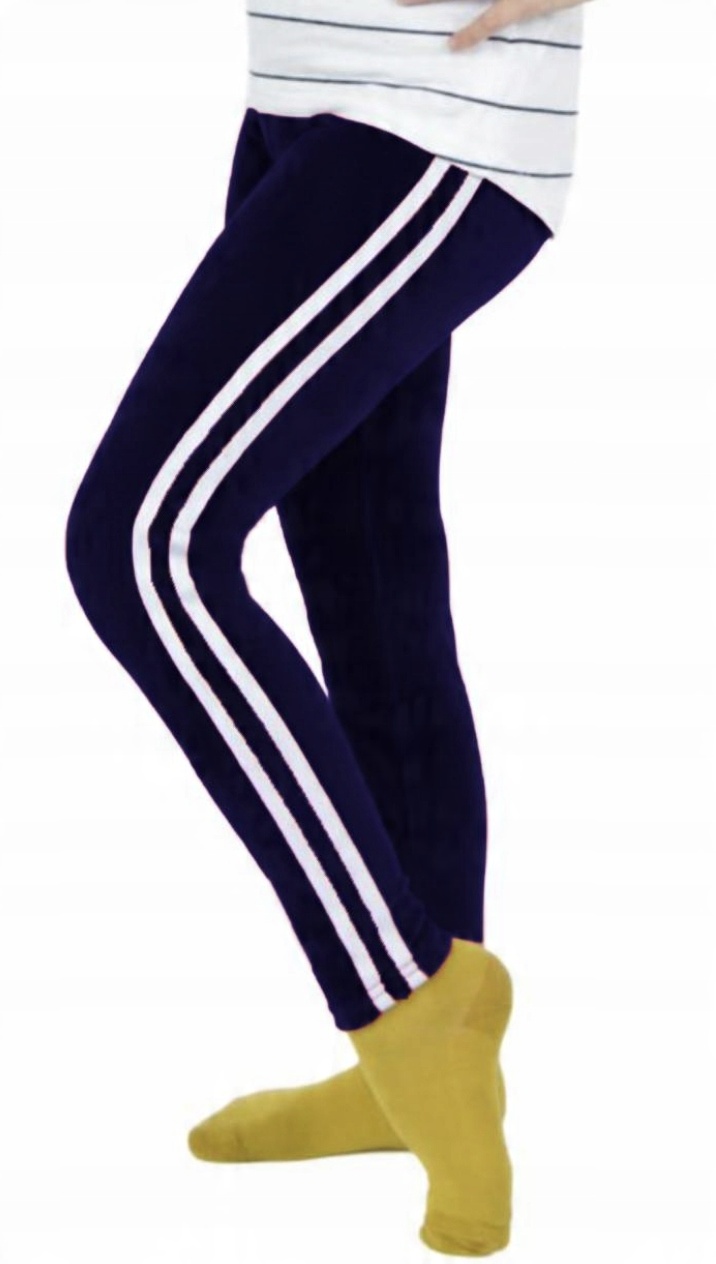 

legginsy getry welur lampas moraj Granat 122-128