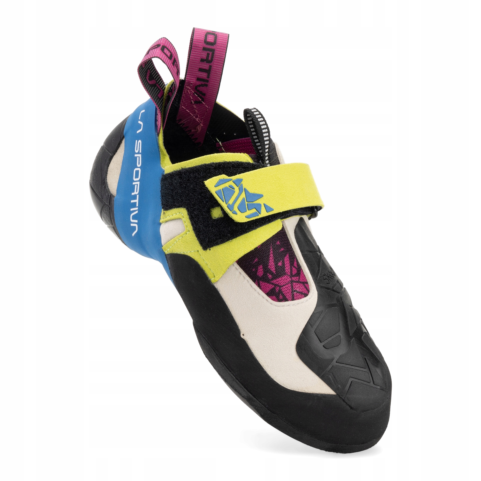Buty wspinaczkowe damskie La Sportiva Skwama 2024 apple green/cobalt blue