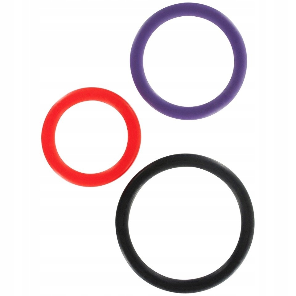 

Nakładki Kółka Erekcyjne Na Penisa Triple Ring