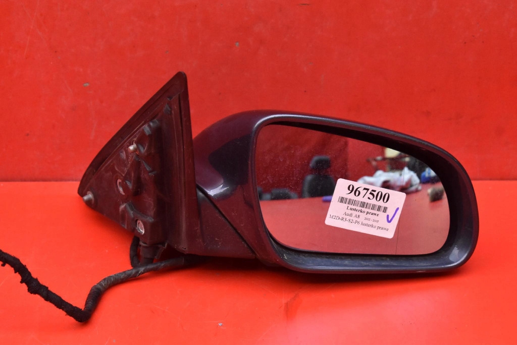 mirror right SZARE 010730 EU AUDI A8 D3 02-05 14 PIN