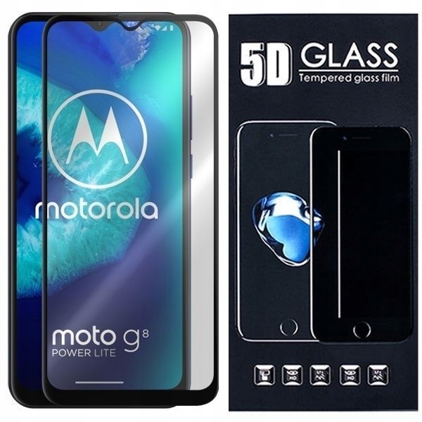 

Szkło Hartowane 5D Do Motorola Moto G8 Power Lite