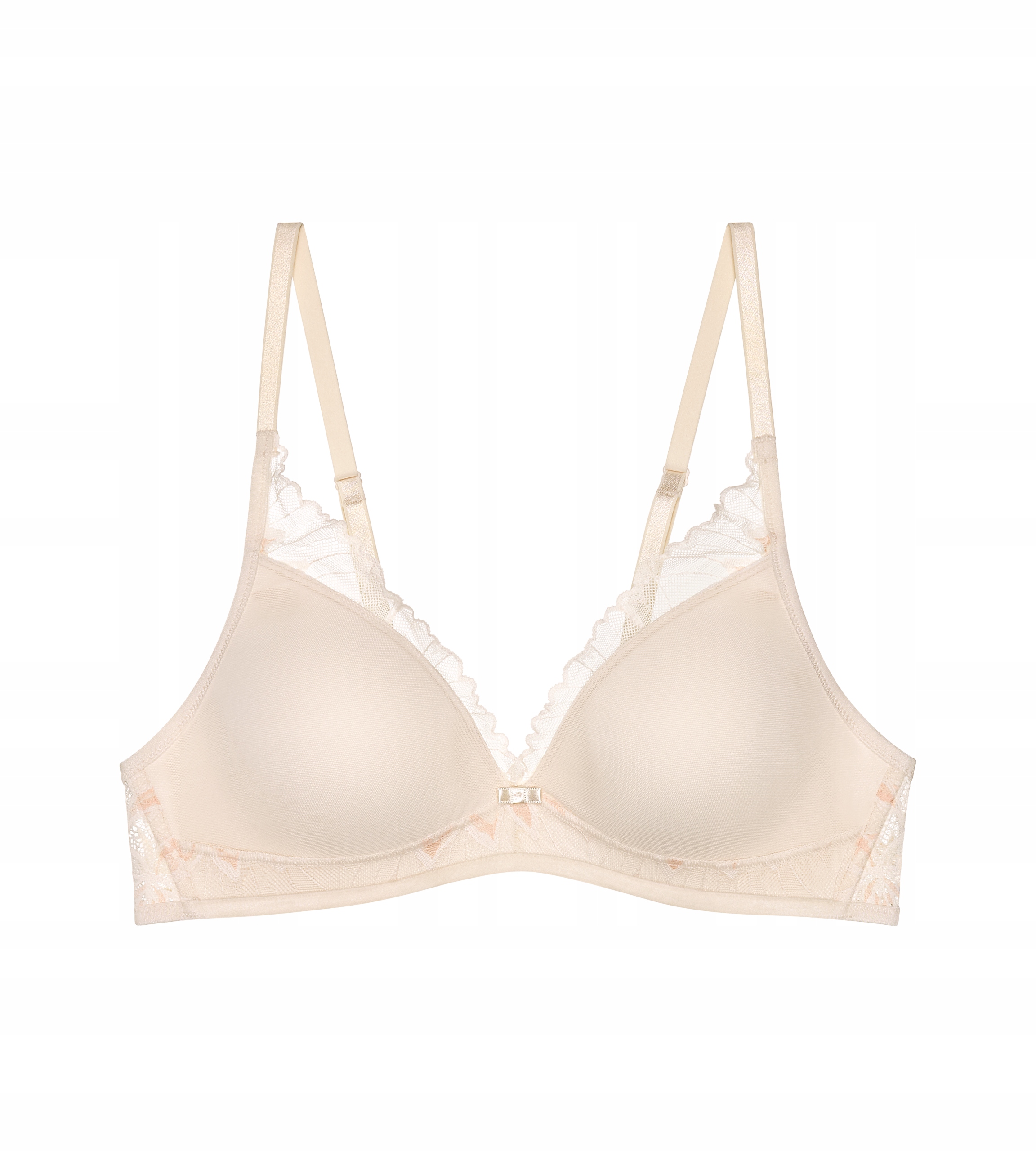 Vyztužená Podprsenka béžová Triumph Stanik Amourette Charm Delight P 70D