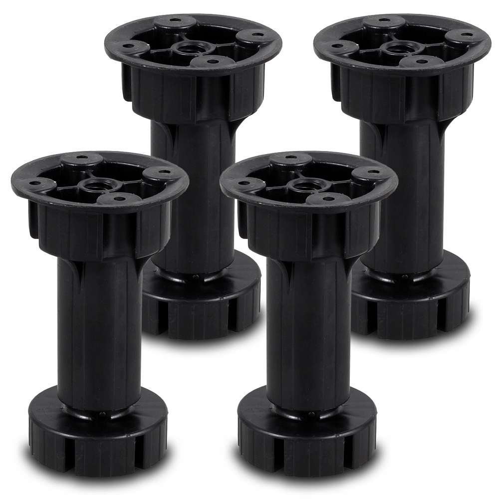 

4 X Nóżka Meblowa 10CM Z Regulacją 10%