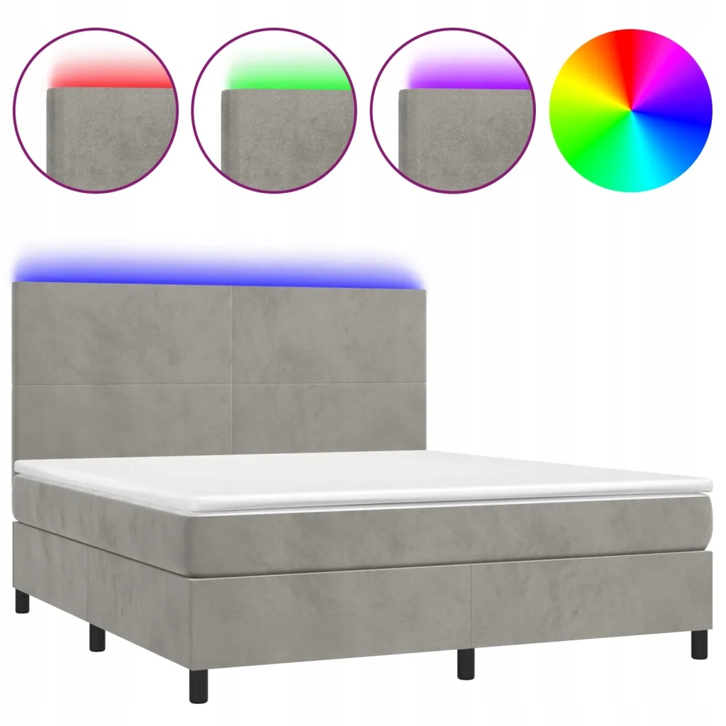Postel VidaXL 8720287395416 80x200 bílá