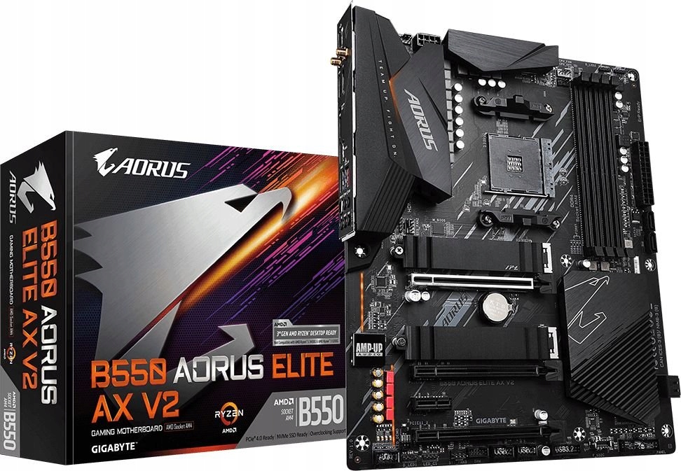 

Płyta główna Gigabyte B550 Aorus Elite Ax V2
