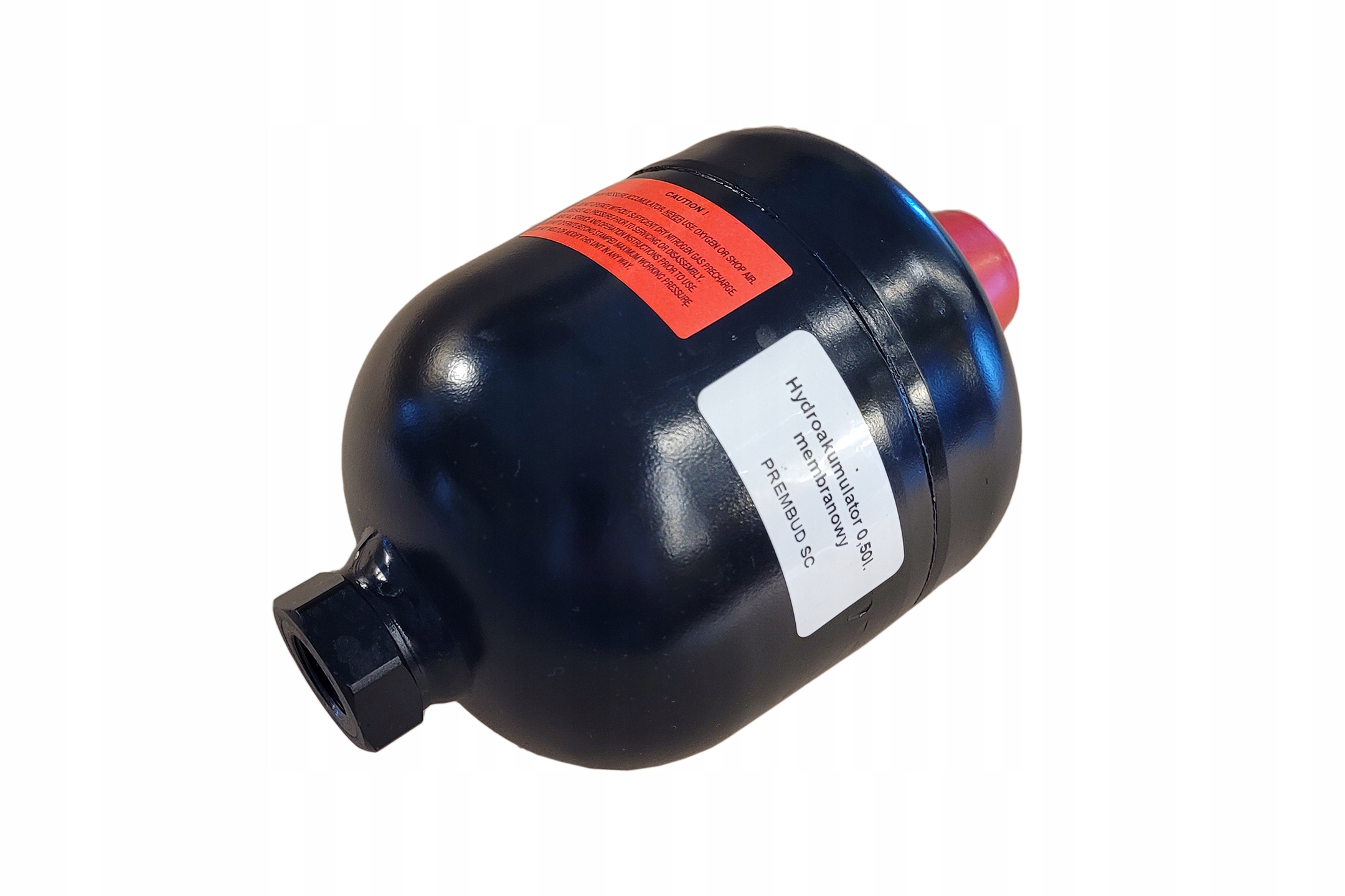 Akumulator hydrauliczny hydroakumulator membranowy amortyzator poj. 0,5L