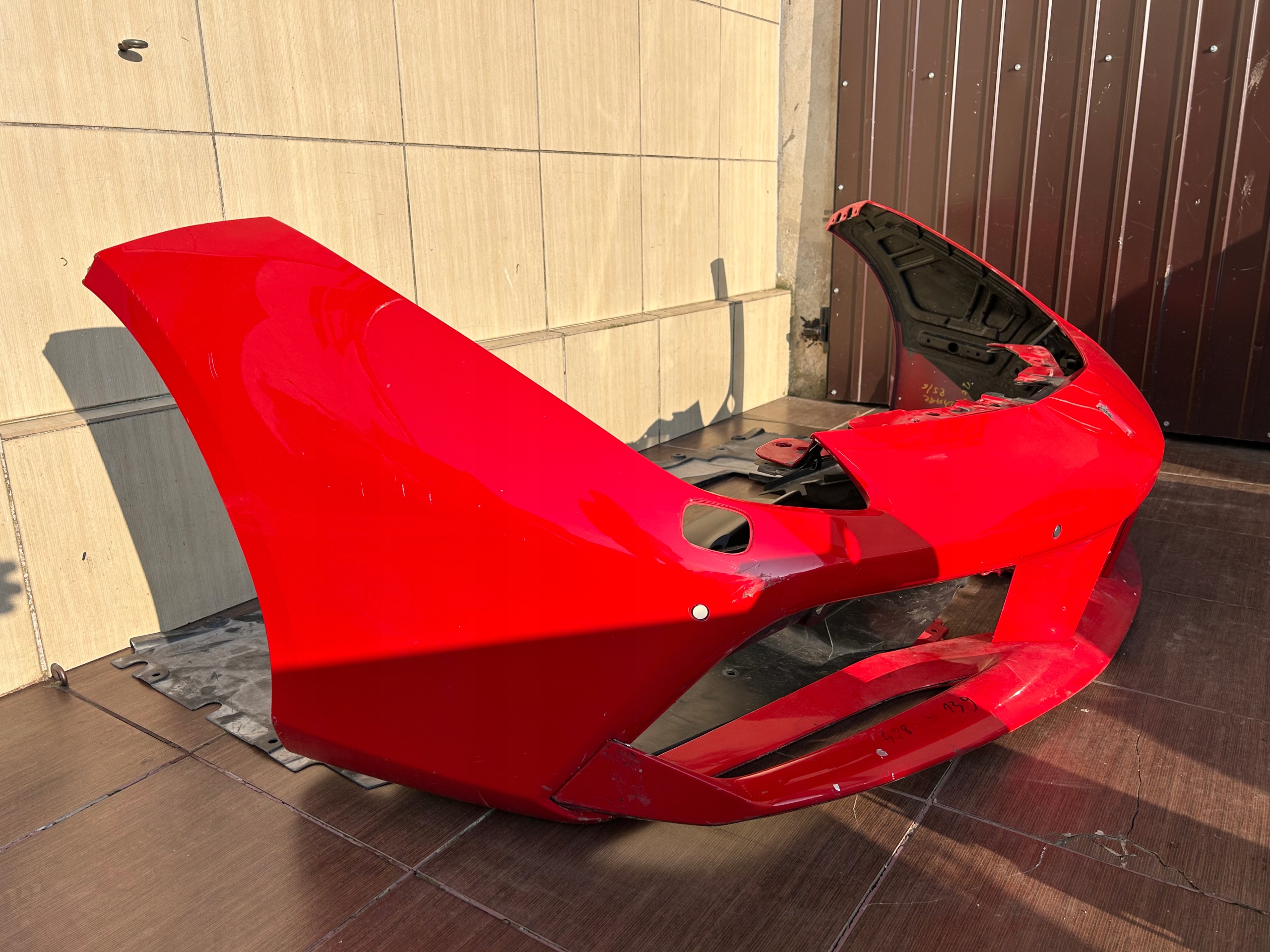 FERRARI 488 GTB light left, front bumper, air conditioning grid Front Bumper
