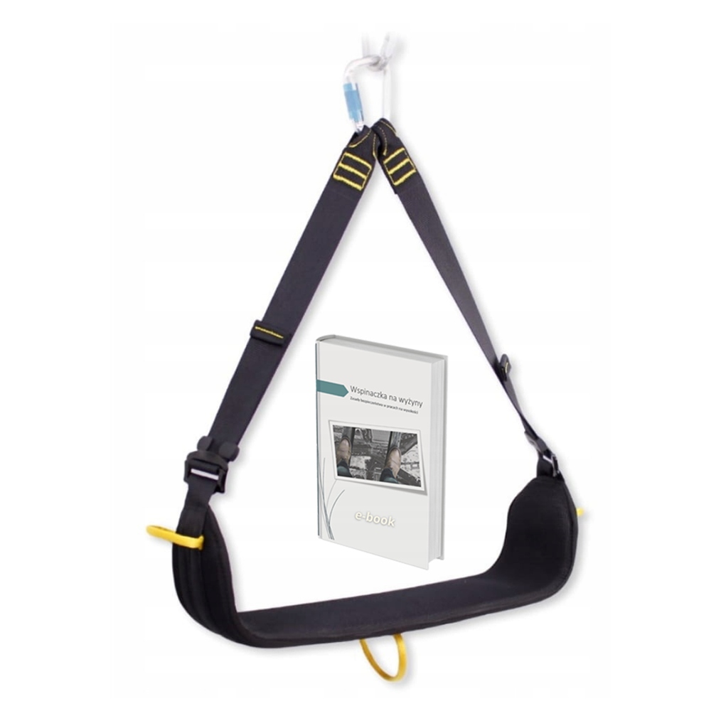 Ławeczka Krzesełko wspornik do pracy na wysokości w zawieszeniu Irudek