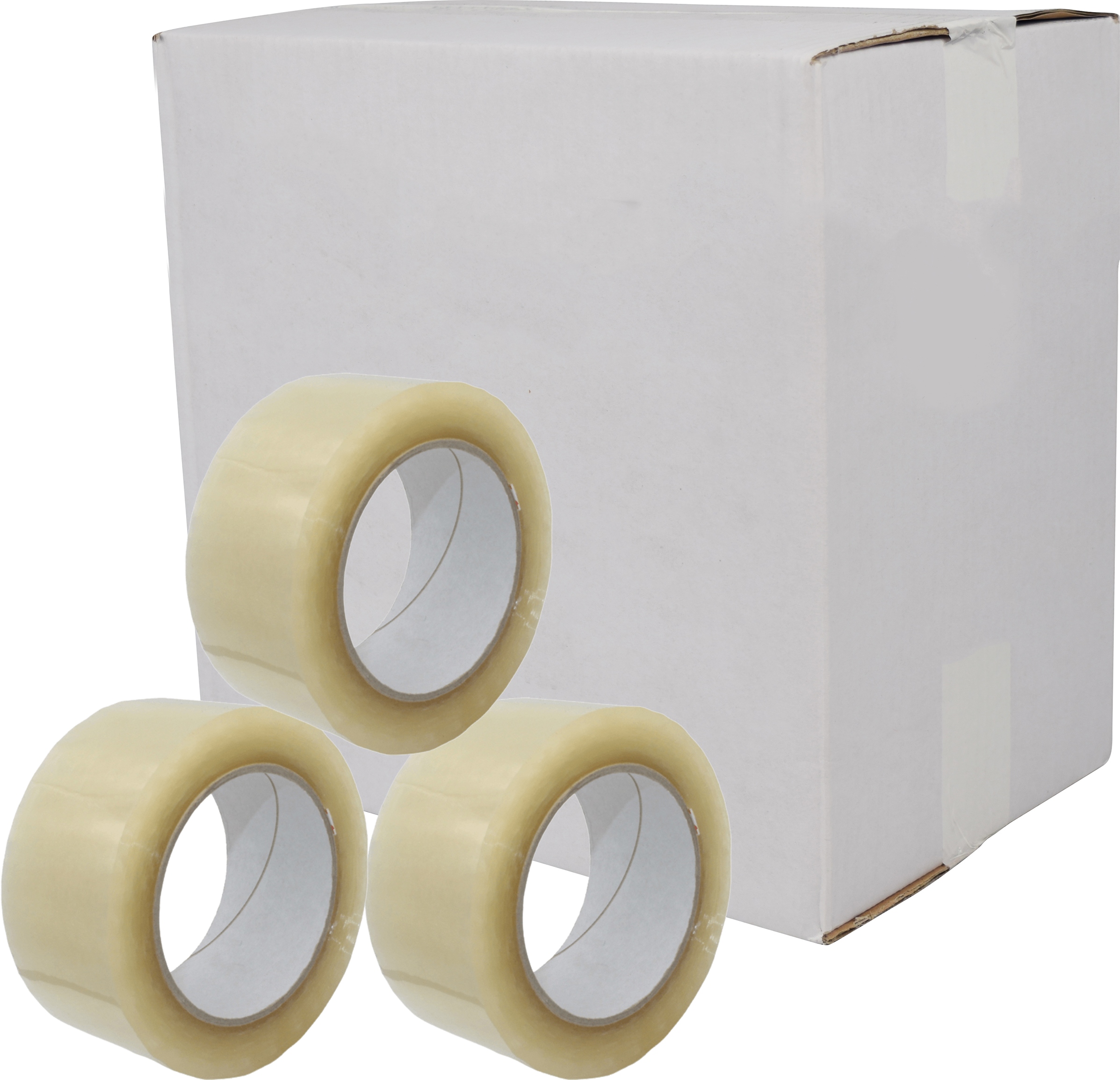 Taśma pakowa klejąca akrylowa akryl transparent 48/132 36szt