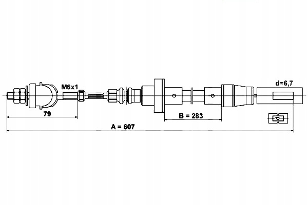 ATE LINKA SPRZĘGŁA VW POLO POLO CLASSIC 1.0/1.3 10 Producent części ATE