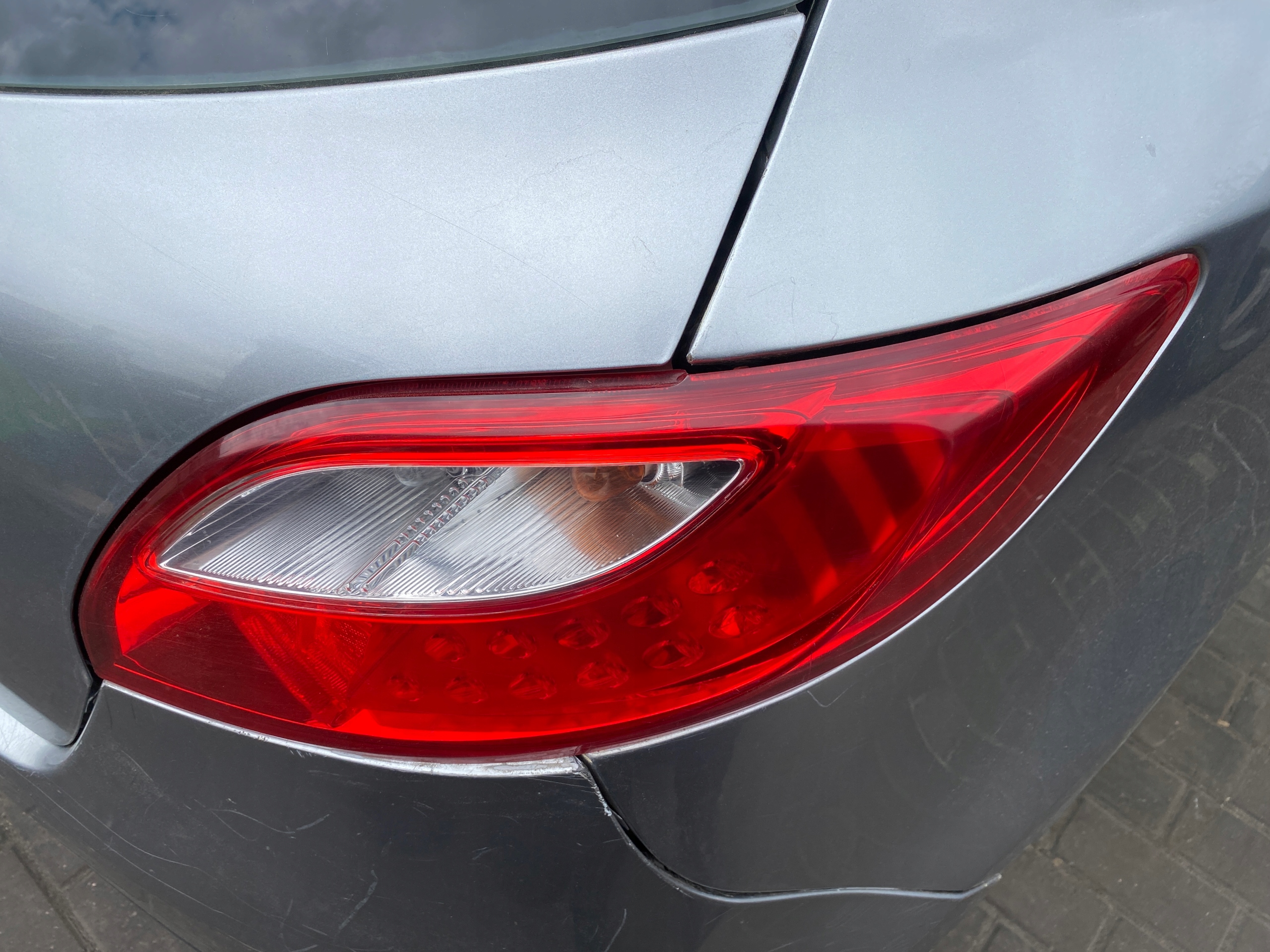 light right rear rear part Mazda 2 II 08-15