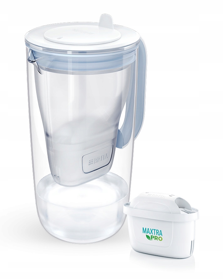 Dzbanek filtrujący Brita Glass +1 filtry Maxtra Pro Pure Performance