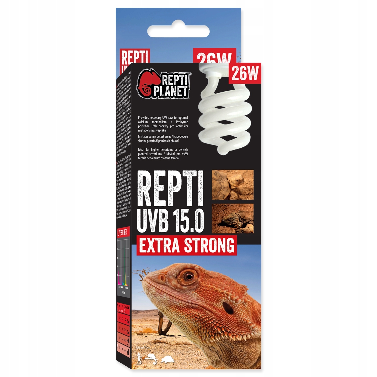 Levně Repti Planet žárovka Repti Uvb 15.0 26 W do terária