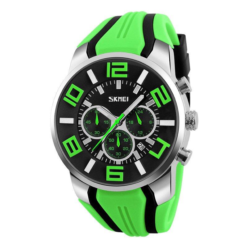 

Kolorowy Zegarek XL Duże Cyfry Chronograf Datownik