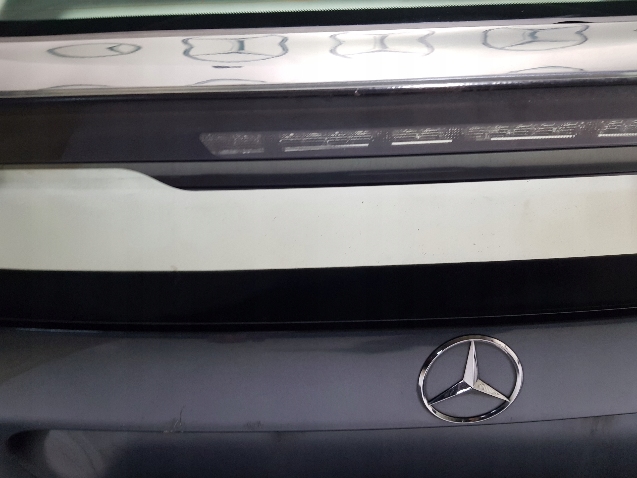 trunk door boot MERCEDES W203 COUPE 755 C755