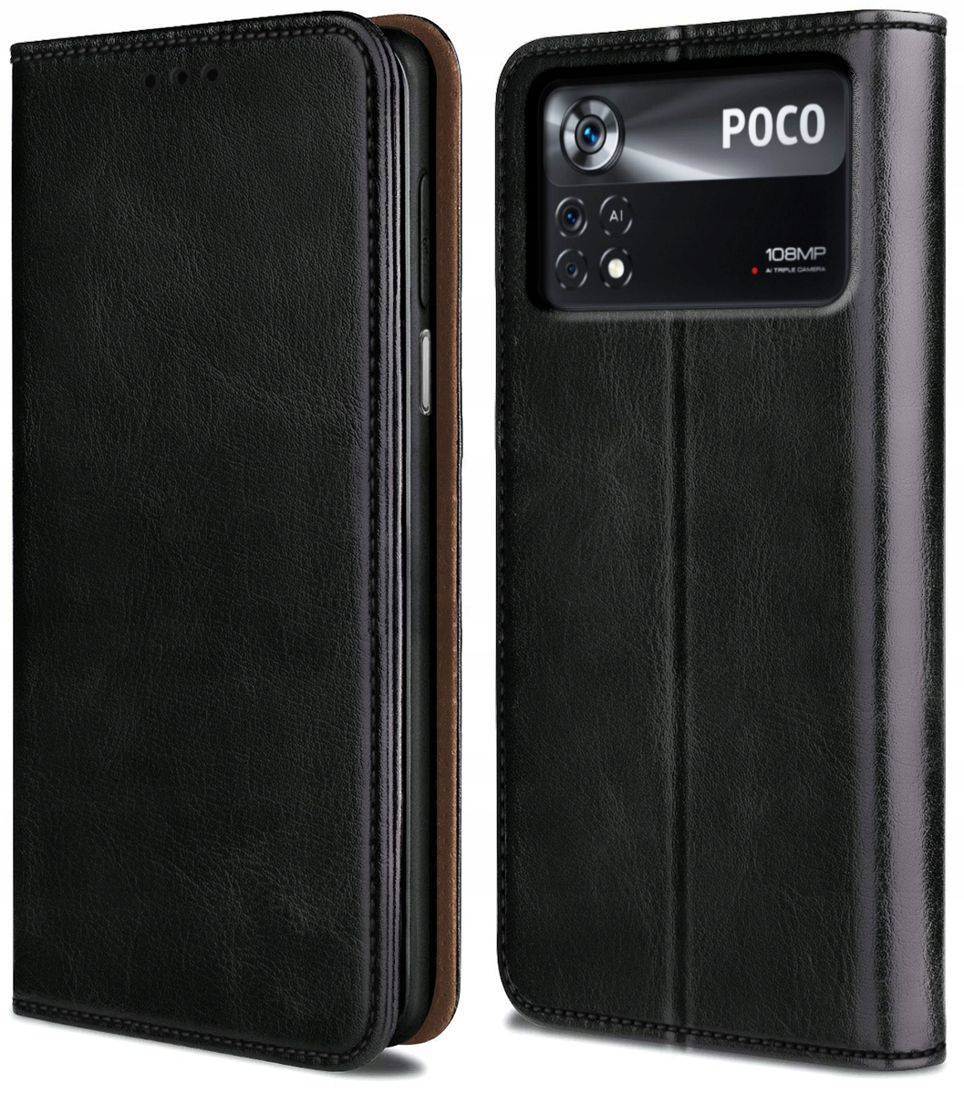 

Etui Skórzane Case do Xiaomi Poco X4 Pro 5G +szkło