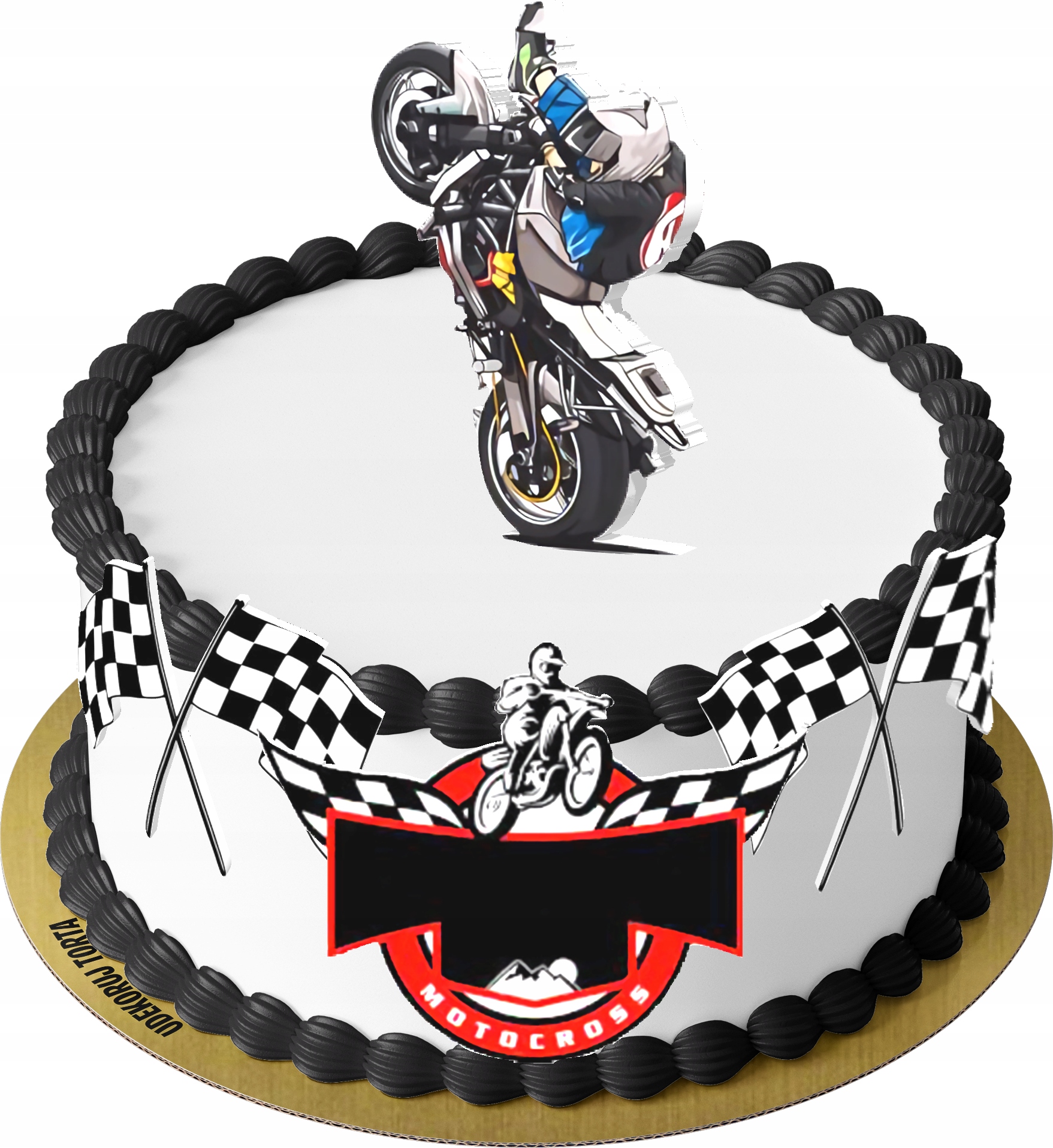 Zestaw do wykonania Postaci 3d na Tort MOTOR