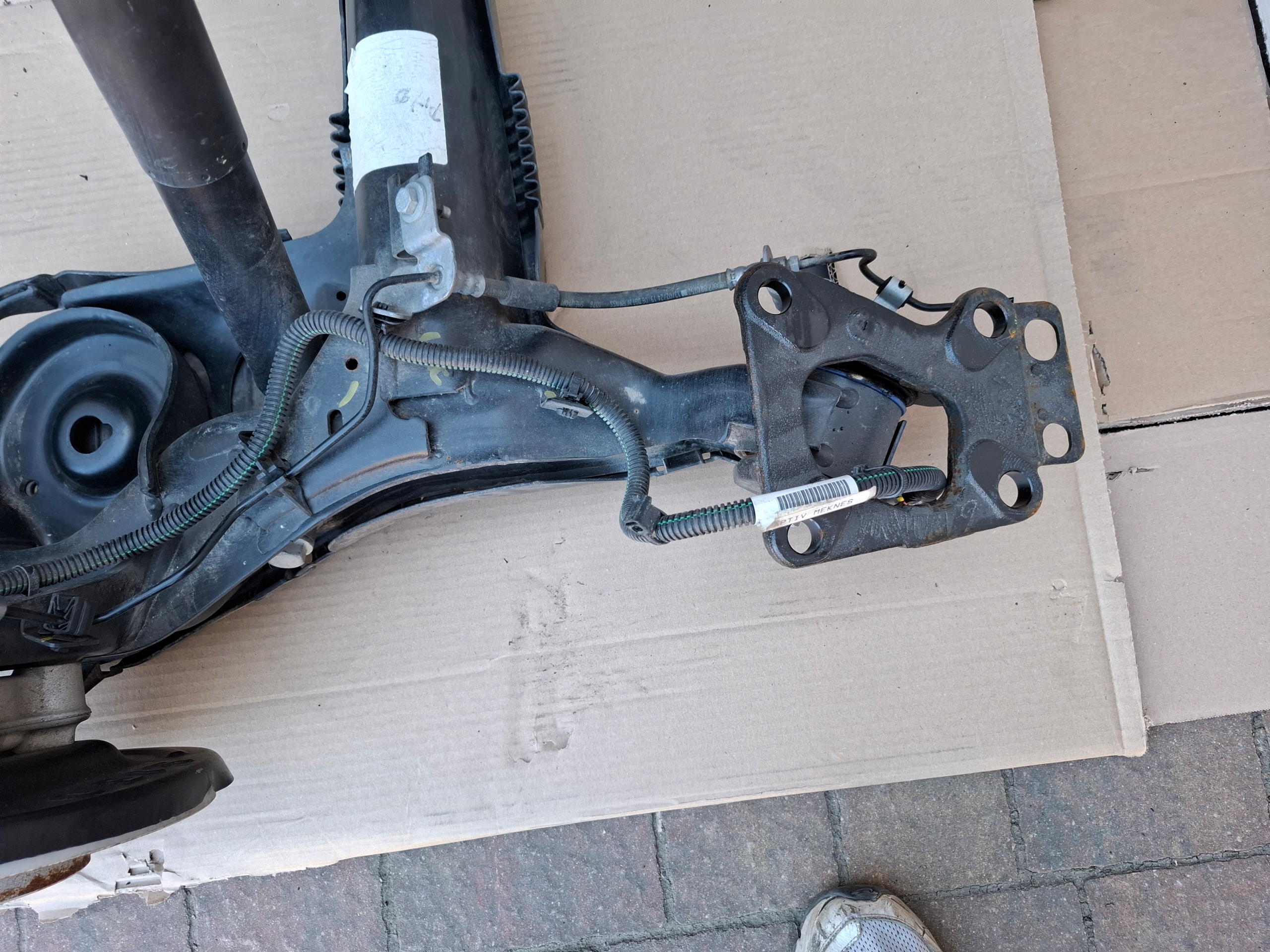 suspension beam rear BERLINGO IV COMBO E PARTNER IV new complete
