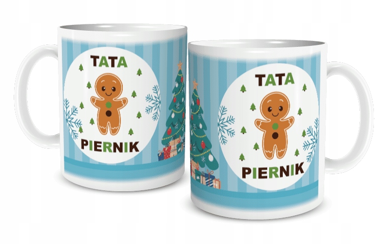 

Kubek Świąteczny Mikołajki Tata Piernik