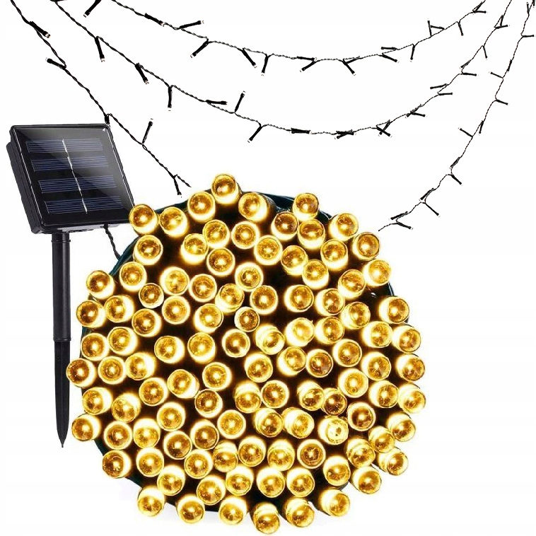 

Girlanda Solarna Led Lampki Ogrodowe Łańcuch