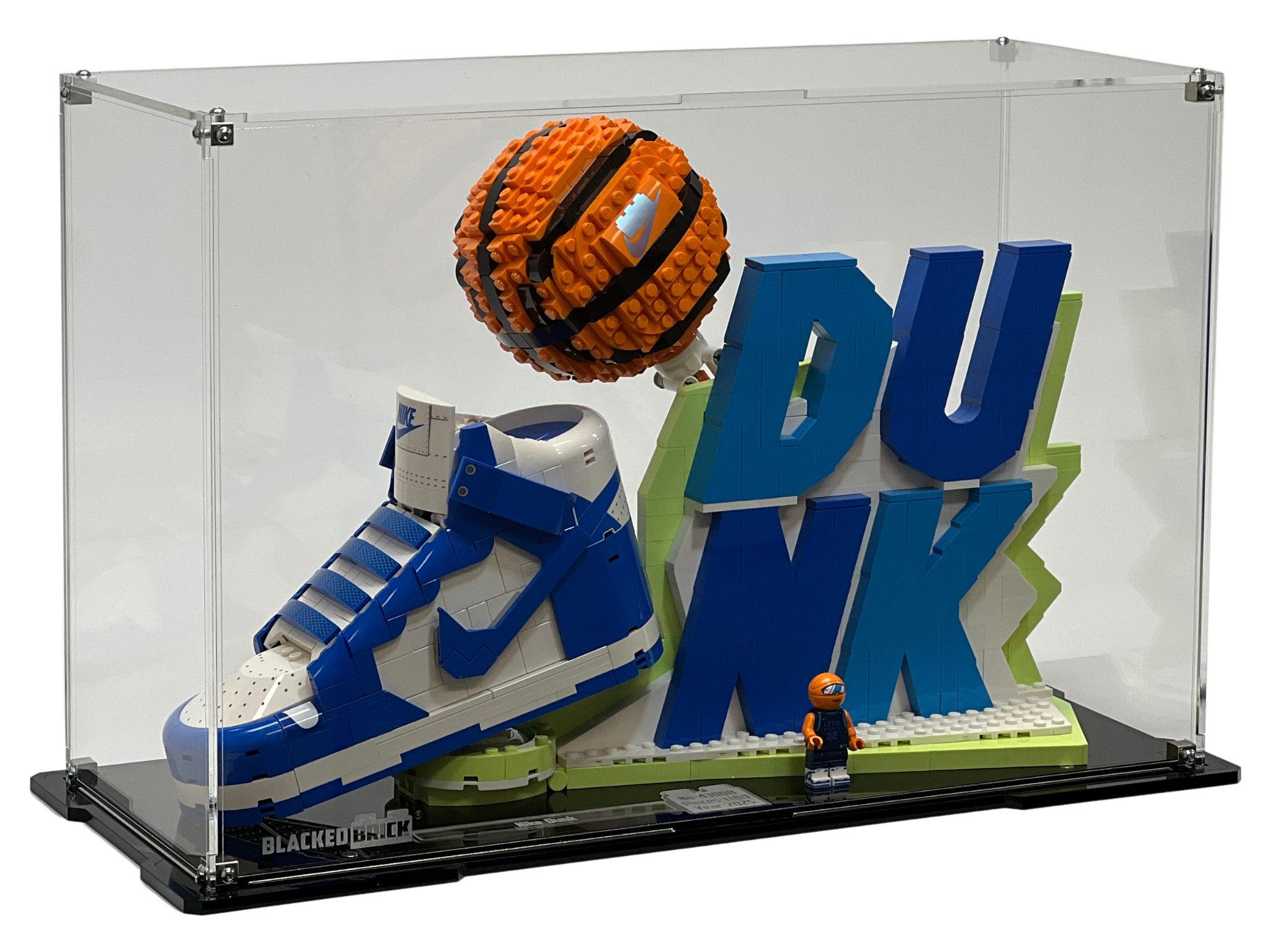 Vitrína Blacked Brick pre Lego 43008 Nike Dunk x Lego Set