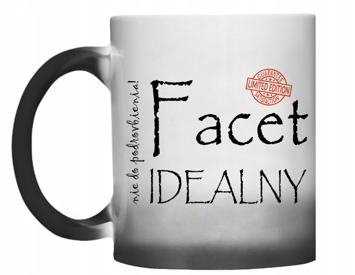 

Kubek Facet Idealny dzień chłopaka taty Prezent