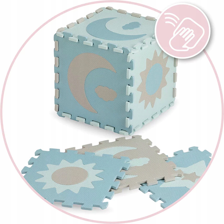 PUZZLE PIANKOWE DLA DZIECI MATA NEBE MOMI Bohater brak