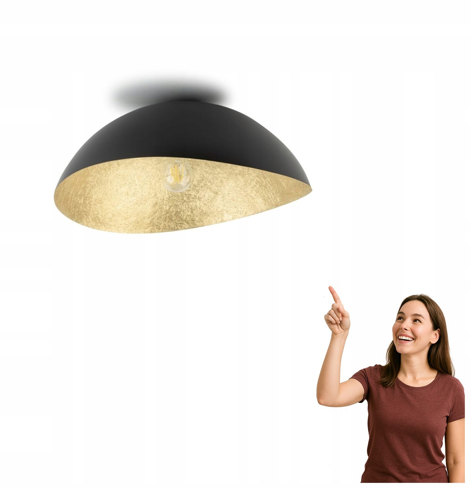 Stropná lampa Solaris M 40598 Sigma Lighting