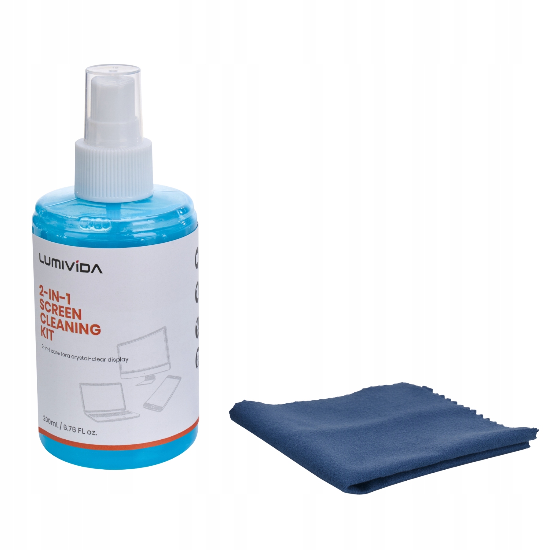 ZESTAW DO CZYSZCZENIA EKRANÓW LUMIVIDA LV-SC-3