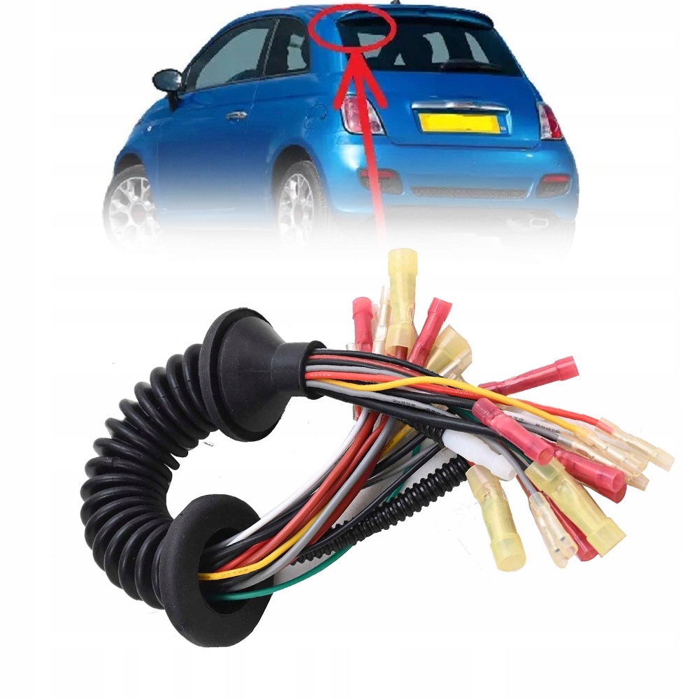 Fiat Punto, 500, Ford Ka Svazek Víka Zavazadlového Prostoru