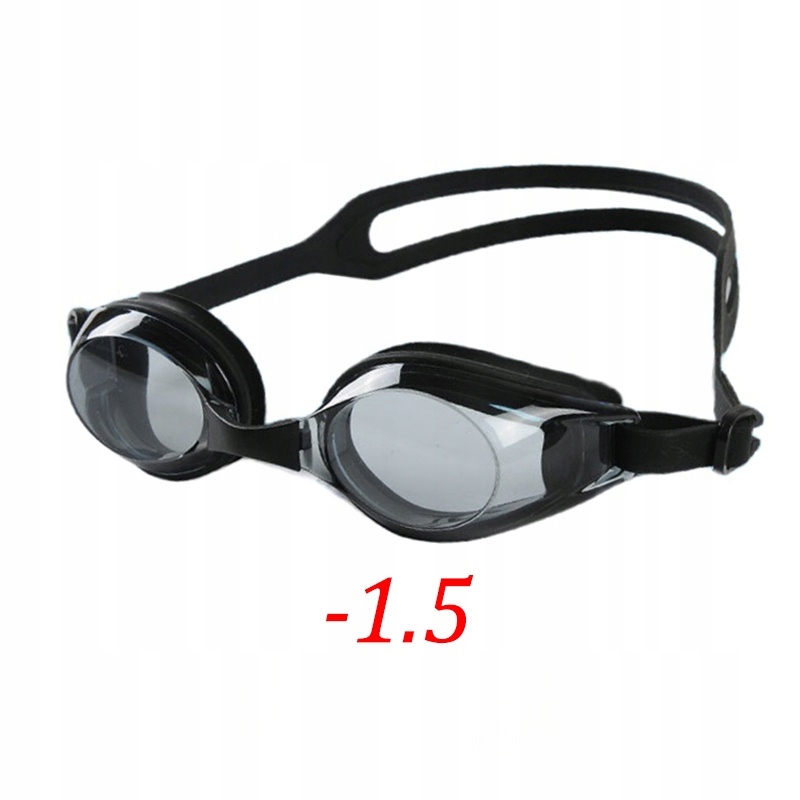 Okulary Do Pływania Korekcyjne -3.5 Na Basen Pływackie Antyfog Optyczne