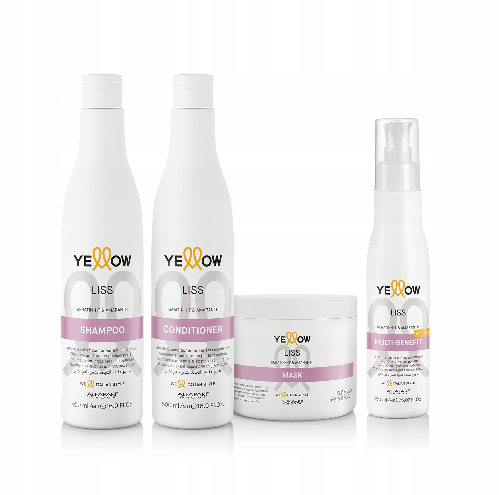 ALFAPARF Yellow Liss odżywka prostująca 500 ml Marka Alfaparf