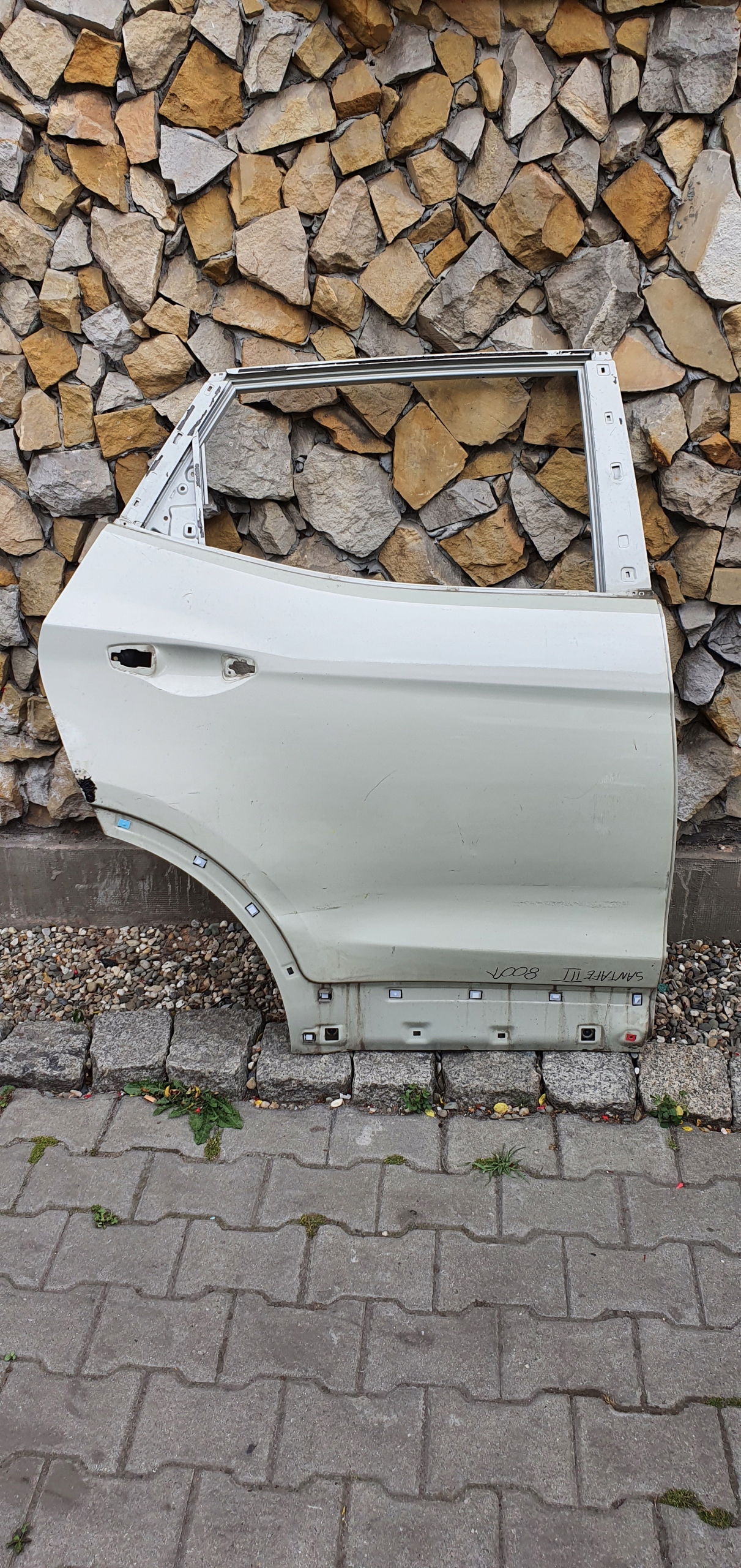 HYUNDAI SANTA ФЕ III ДВЕРИ ПРАВЫЙ ЗАД. ЗАДНЕЕ