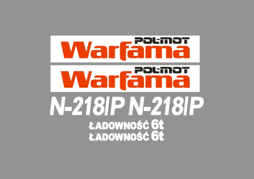 Samolepky WarFama Pol-mot N-218/P