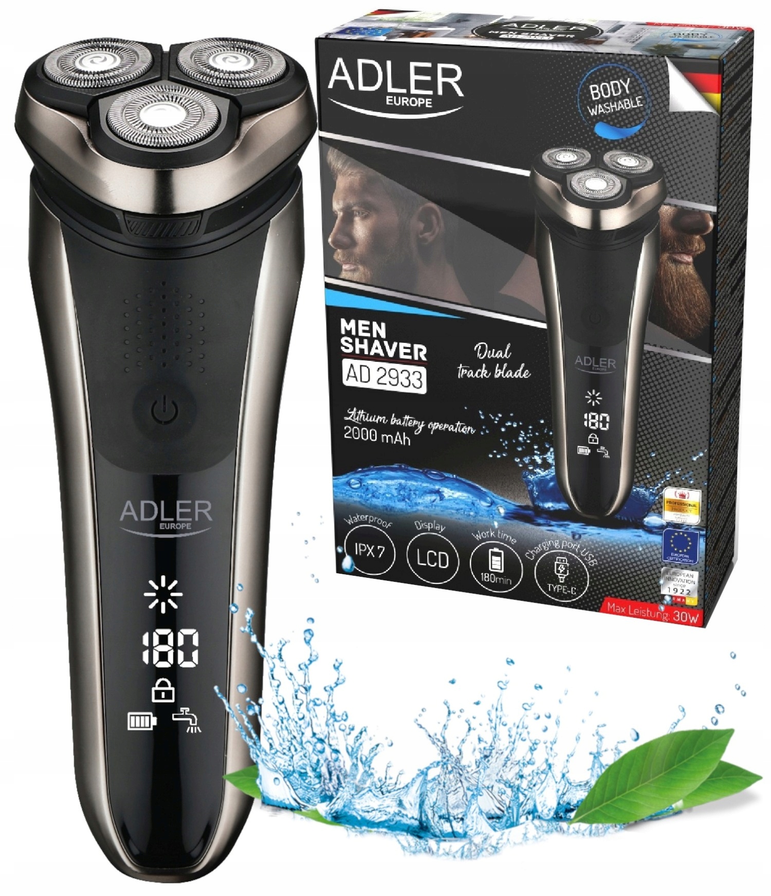 Elektrický Holicí Strojek Holicí Strojek Bezdrátový Na Vousy Rota