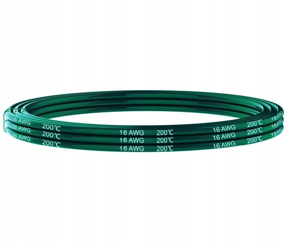 

Przewód silikonowy 16 Awg zielony 1mb