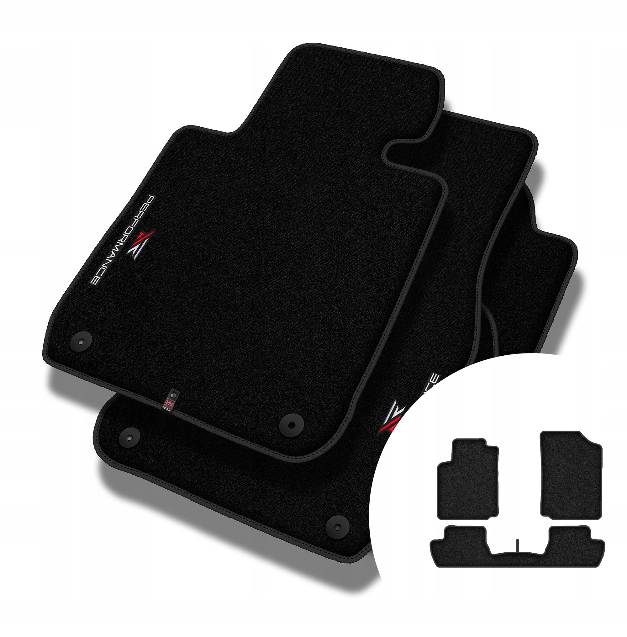 Velúrové koberčeky Performance Premium pre Citroen C2 2003-2009
