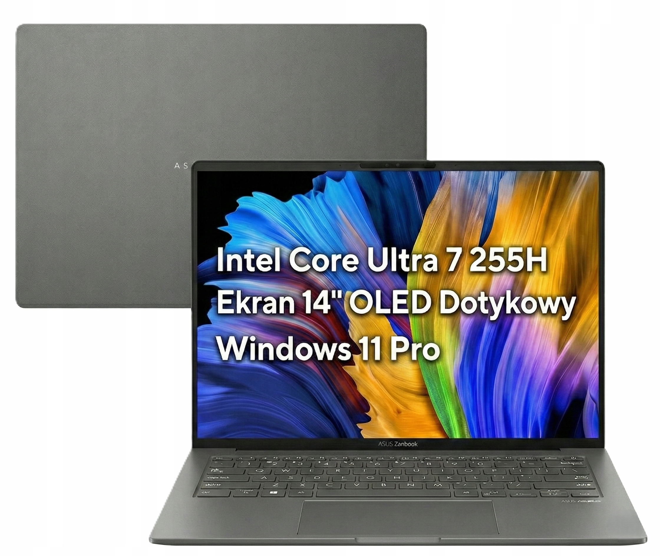 Asus ZenBook 14 Core U7 16GB 2TB 14 Oled Fhd+ 500NIT Dotyk 100% DCI-P3 W11P