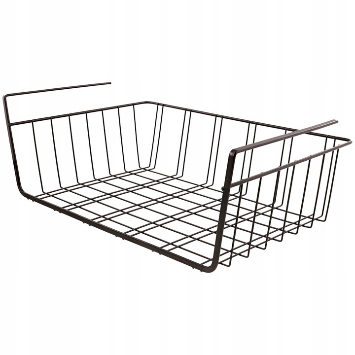 KOSZ PODWIESZANY METALOWY KOSZYK DODATKOWA PÓŁKA ORGANIZER METAL