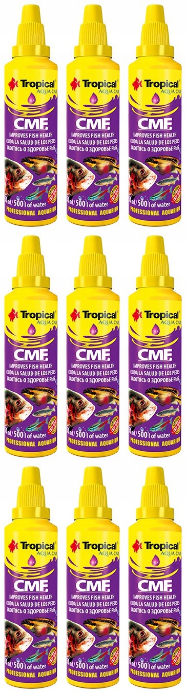 Levně Tropical Cmf lék na bakterie a plísně 9x30 ml