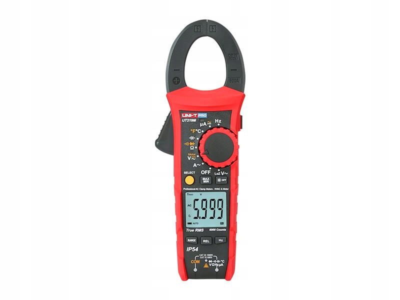 Multimeter Uni-t UT219M kliešťový Pro Line